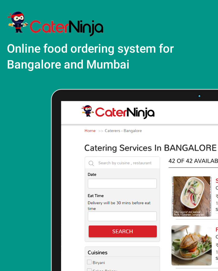 food ordering system bangalore